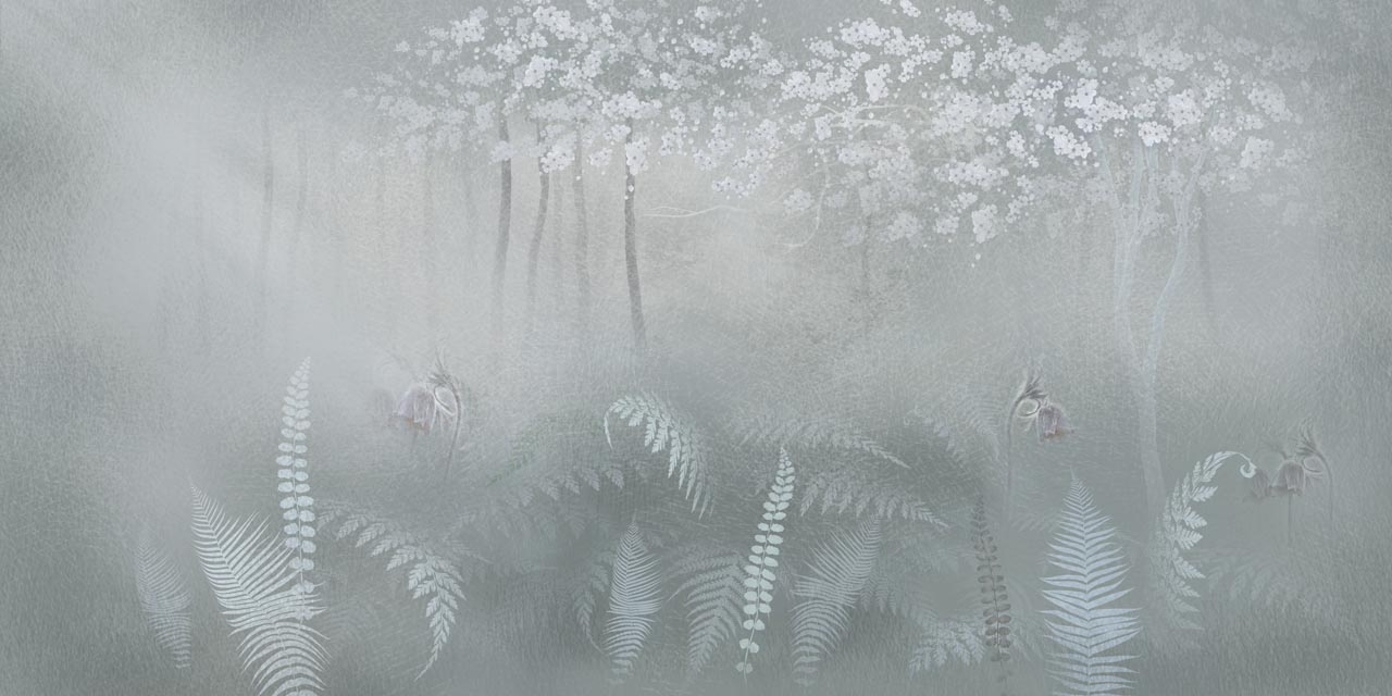 Фотообои Туманные тропики